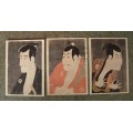 Træsnit fra gamle Japan